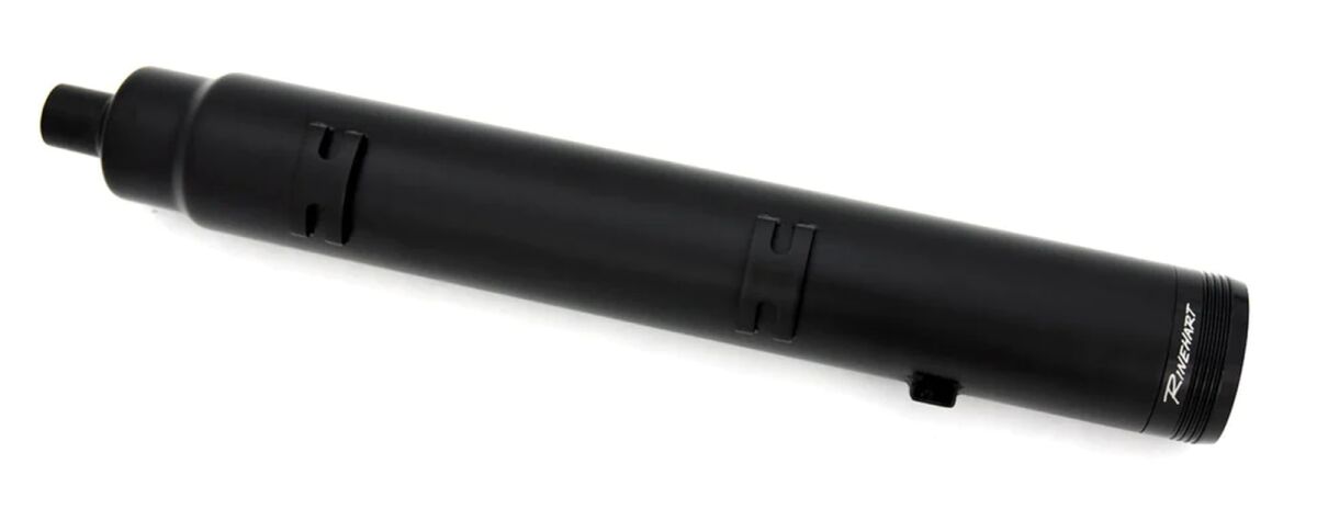 Rinehart Racing 4.5" Motopro45 Slip On Muffler For Indian Black Slip-Ons Exhaust Rinehart Racing