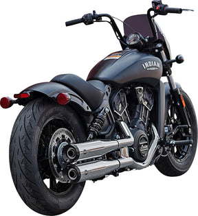 S&S Cycle Muffler Slip On Grand National Chrome Race Only Scout 19 23 Slip-Ons Exhaust S&S Cycle