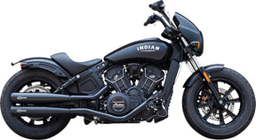S&S Cycle Muffler Slip On Grand National Black Race Only Scout 19 23 Slip-Ons Exhaust S&S Cycle