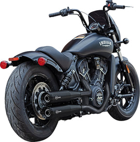 S&S Cycle Muffler Slip On Grand National Black Race Only Scout 19 23 Slip-Ons Exhaust S&S Cycle