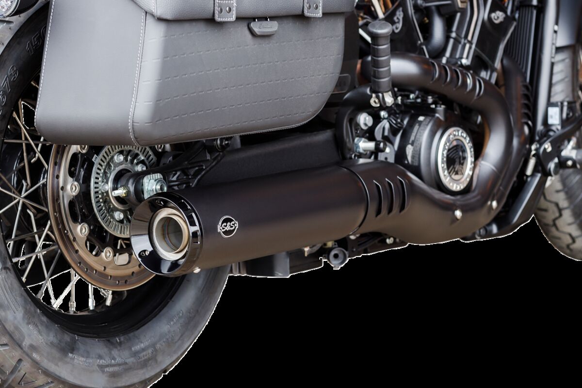 S&S Cycle Muffler S/O Grand National Blk 50 State Indian Scout 2025 Slip-Ons Exhaust S&S Cycle