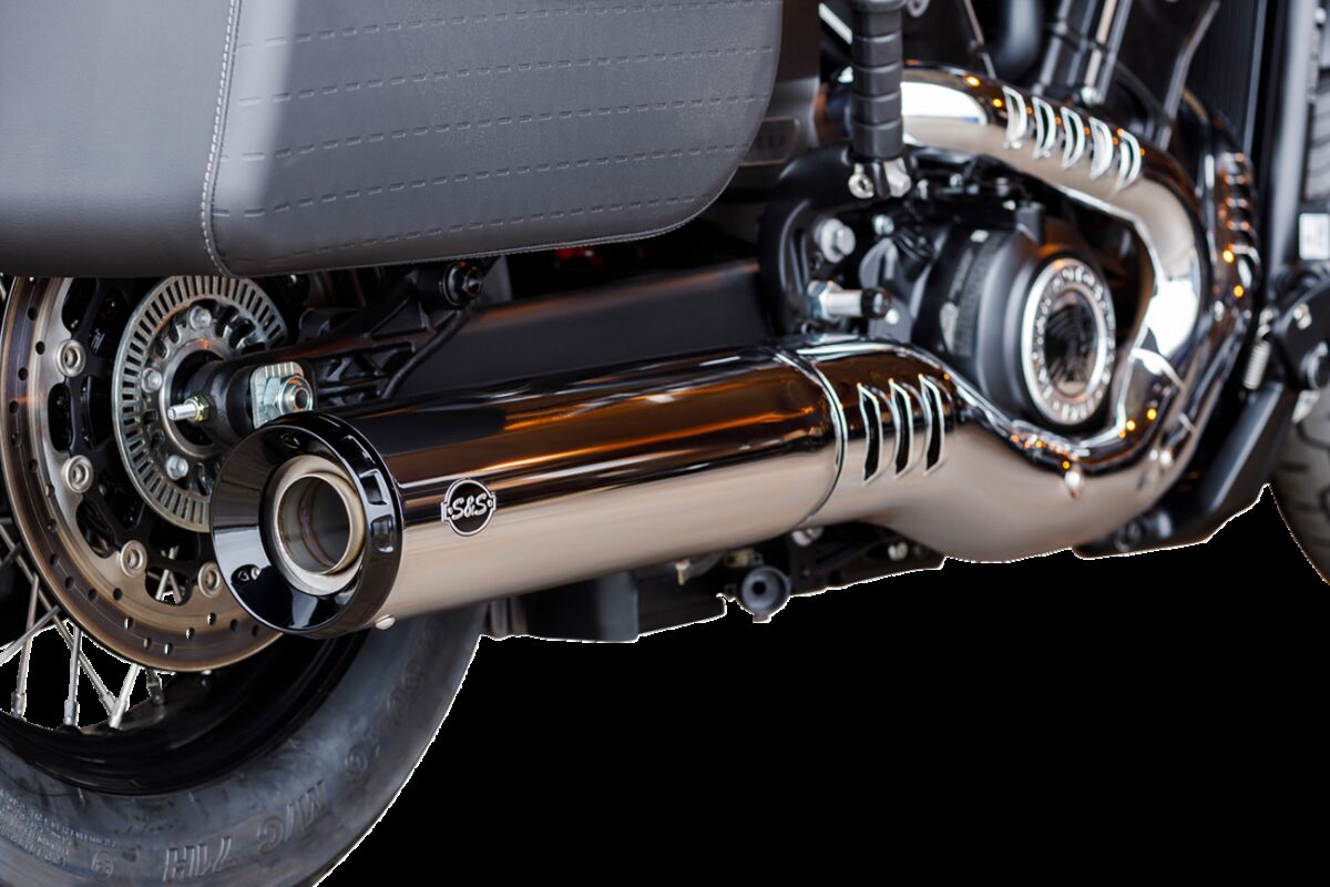 S&S Cycle Muffler S/O Grand National Chr 50 State Indian Scout 2025 Slip-Ons Exhaust S&S Cycle