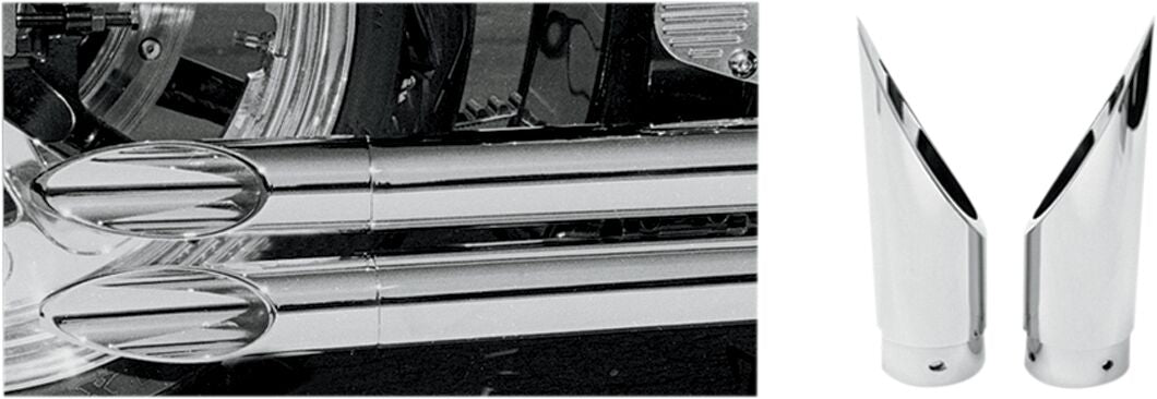 Baron Exhaust Tips X Str Slash HEADPIPES-MIDPIPES-TIPS FOR ST Baron