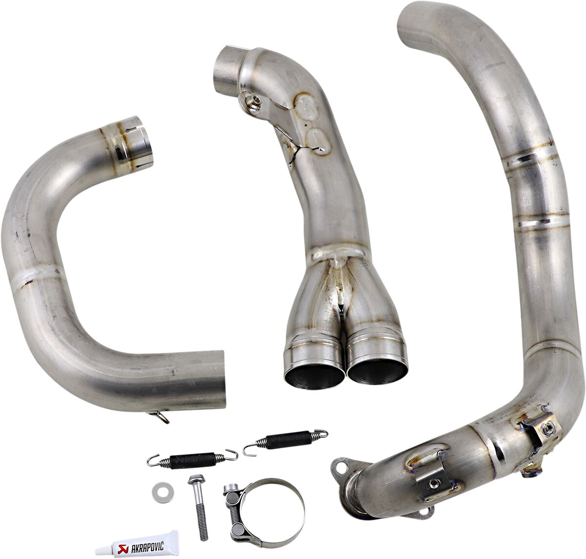 Akrapovic Optional Header Titanium - Indian FTR Headers & Mid-Pipes Akrapovic