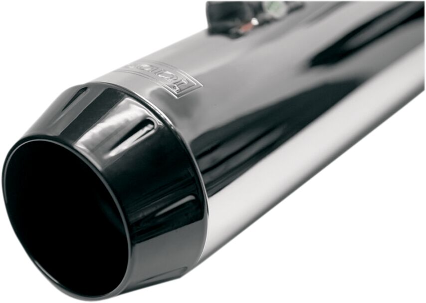 Bassani Xhaust End Cap for Long Megaphone Muffler, Black Replacement Parts For Exhausts Bassani Xhaust