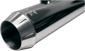 Bassani Xhaust End Cap 1/2" For Short Megaphone Muffler, Polished Replacement Parts For Exhausts Bassani Xhaust