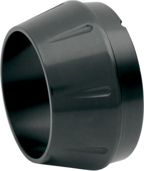 Bassani Xhaust End Cap 1/2" Lip Fort Short Megaphone Muffler, Black Replacement Parts For Exhausts Bassani Xhaust