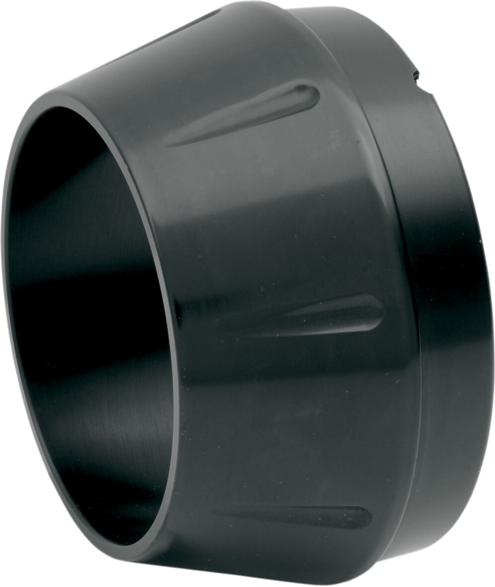 Bassani Xhaust End Cap 1/2" Lip Fort Short Megaphone Muffler, Black Replacement Parts For Exhausts Bassani Xhaust