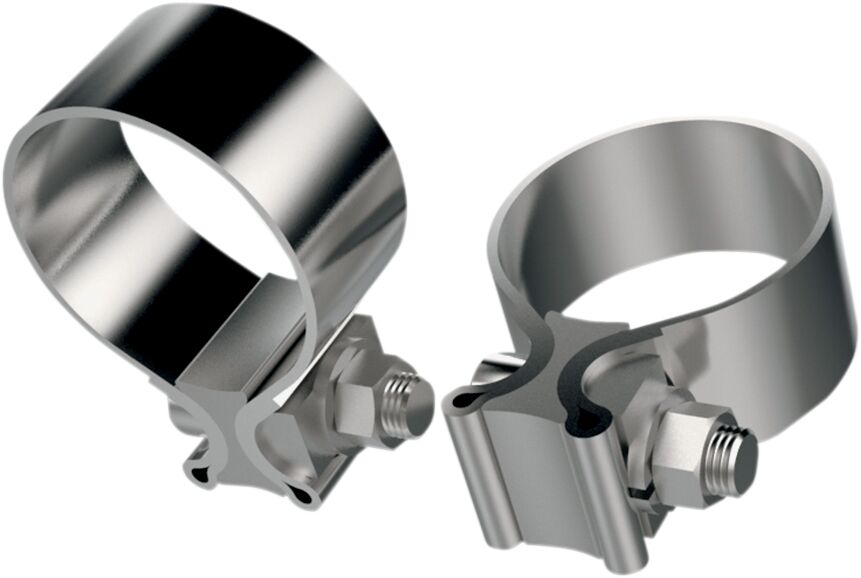 Khrome Werks Clamp Exhaust Ss 1.25 W Replacement Parts For Exhausts Khrome Werks