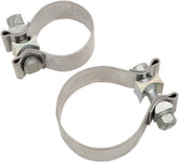 Khrome Werks Clamp Set Replacement For Milwaukee Eight Oem Or Aftermarket Mufflers Replacement Parts For Exhausts Khrome Werks