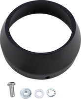 Bassani Xhaust End cap Black Slash Cut Optional Replacement Parts For Exhausts Bassani Xhaust