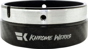 Khrome Werks End Cap 4.50 Billet Cut Tip Replacement Parts For Exhausts Khrome Werks