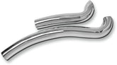 Bassani Xhaust Radial Sweepers HeatShield, Chrome - Sportster Exhaust Accessory Parts Bassani Xhaust