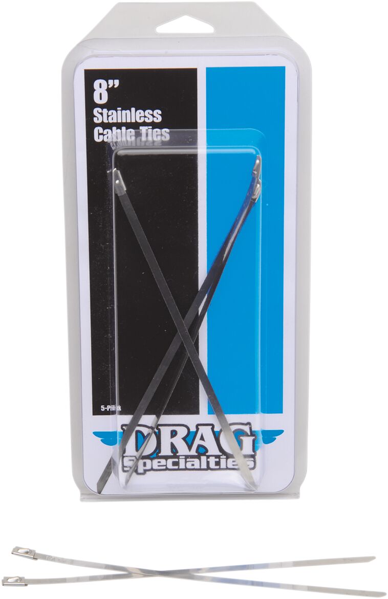 Drag Specialties Tie Wraps Ss 8 Long Replacement Part For Exhaust Drag Specialties
