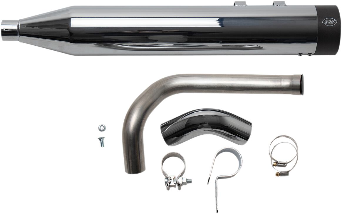 S&S Cycle Muffler Shadow Ch 9 19 Fl Slip-Ons Exhaust S&S Cycle