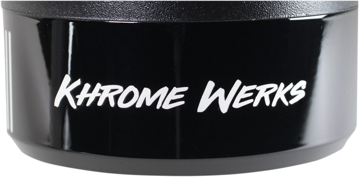 Khrome Werks Endcap 4.5 Klassic Rh Blk Exhaust End Cap Khrome Werks