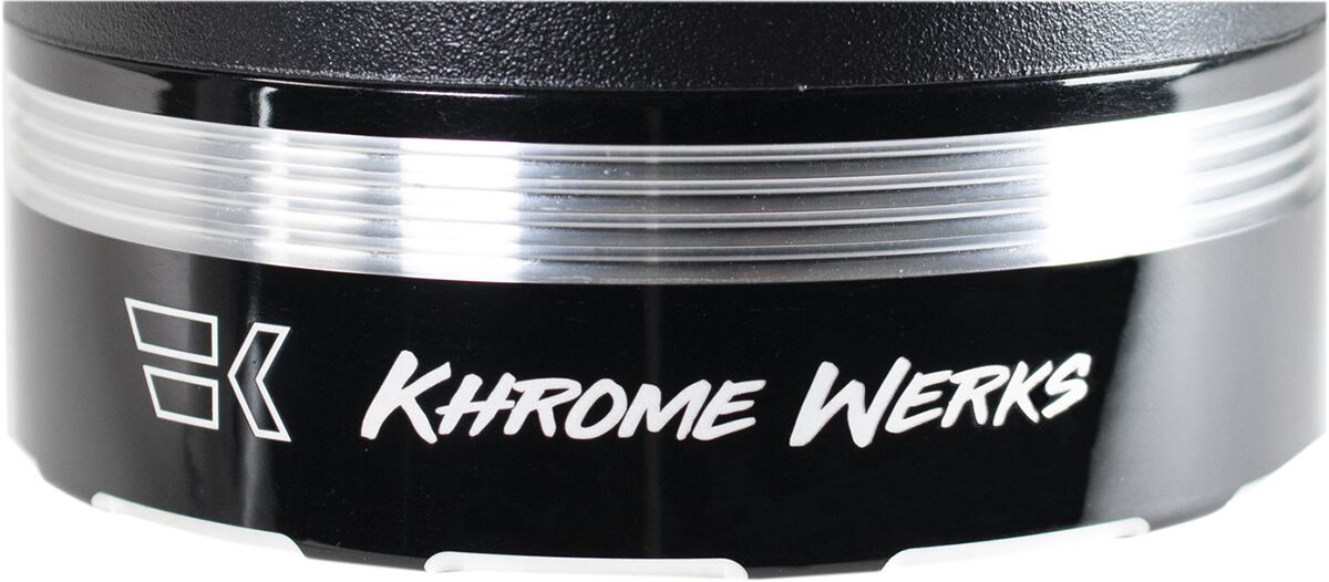 Khrome Werks Endcap 4.5 Tracer Exhaust End Cap Khrome Werks