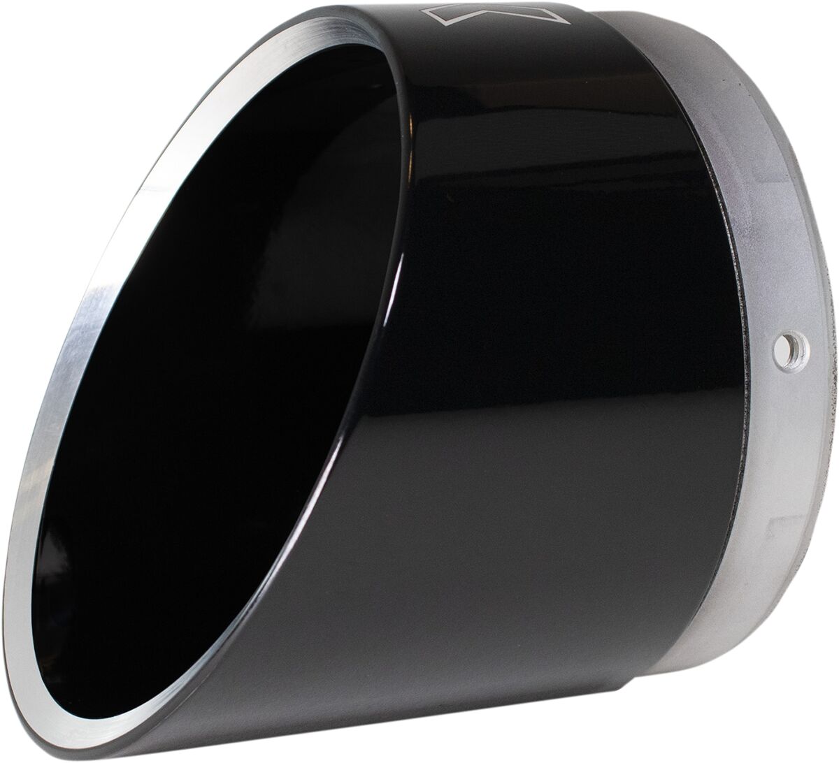 Khrome Werks Endcap 4.5 Edge Black Exhaust End Cap Khrome Werks