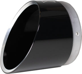 Khrome Werks Endcap 4.5 Edge Black Exhaust End Cap Khrome Werks