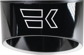 Khrome Werks Endcap 4.5 Edge Black Exhaust End Cap Khrome Werks