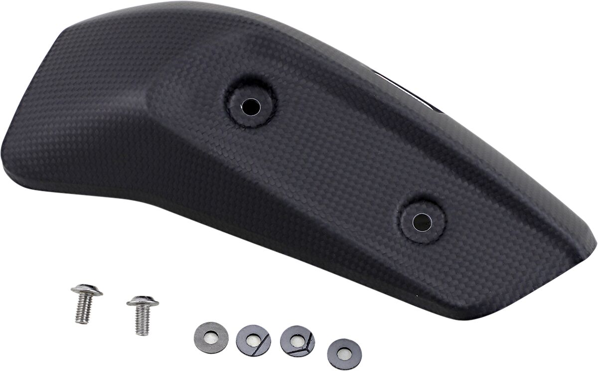 Akrapovic Heat Shield, Carbon - 19-20 Indian FTR Exhaust Accessory Parts Akrapovic