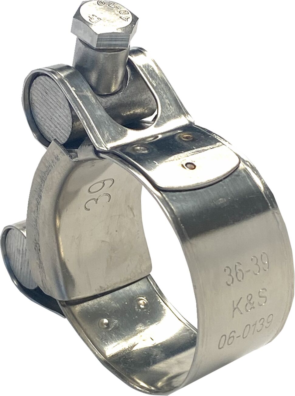 K&S Technologies Pipe Clamp 1.41 1.53 Replacement Part For Exhaust K&S Technologies