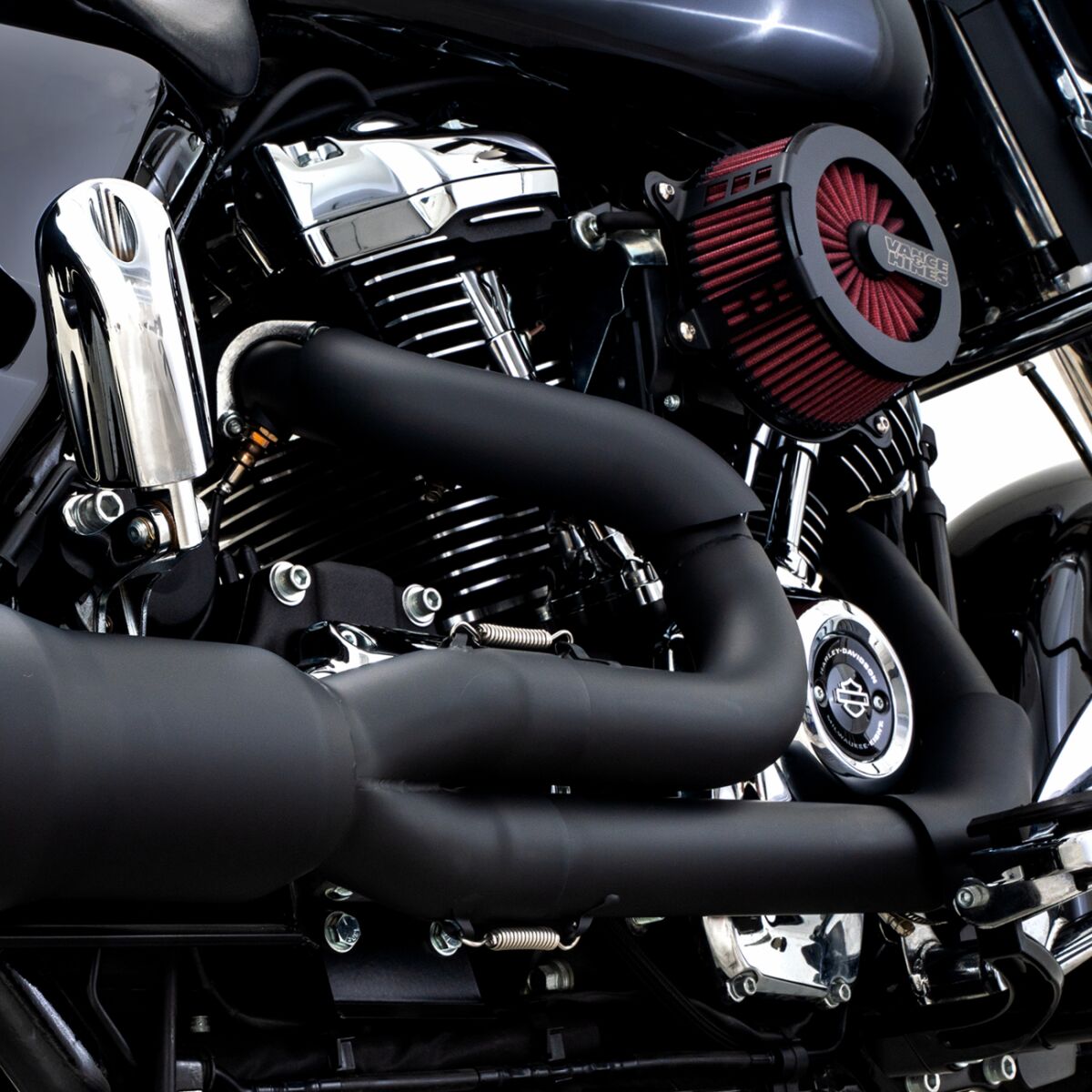 Heat Shield Black.F/Horr Vance & Hines Default Title