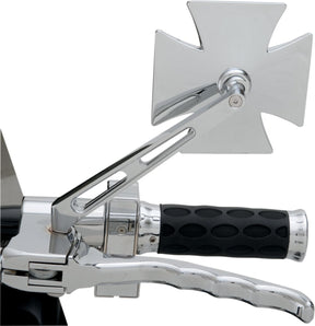 Drag Specialties Maltese Mirror Air Stem MIRRORS Drag Specialties