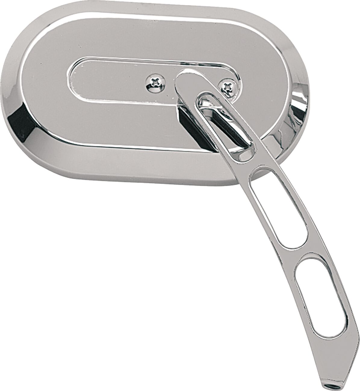 Drag Specialties Left Oval Mirror MIRRORS Drag Specialties