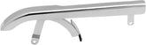 Drag Specialties Rear Upper Belt Guard Chrome Rear Chain-Belt Guards & Parts Drag Specialties