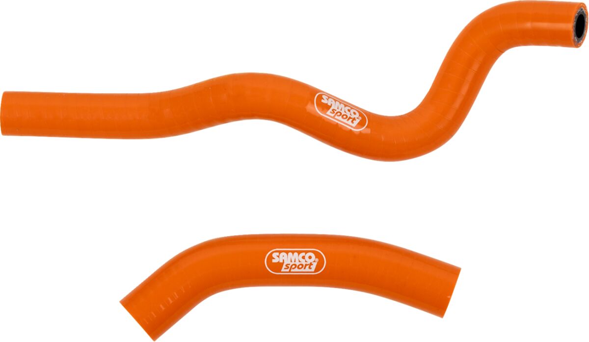 Samco Sport Radiator Hose Kit Harley Orang RADIATOR HOSES-CLAMPS + PARTS Samco Sport