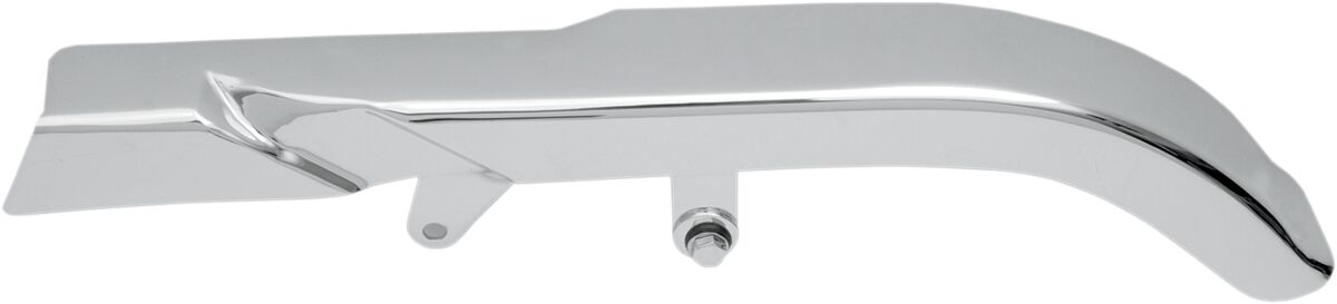 Drag Specialties Rear Upper Belt Guard Chrome Rear Chain-Belt Guards & Parts Drag Specialties