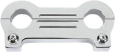 Gauge Mount Adapters 1", Chrome - Dyna & Sportster Gauge Mount Accutronix