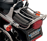 Drag Specialties Bobtail Luggage Rack Chrome Luggage Racks Drag Specialties