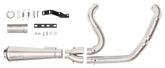Bd Fighter 2 1 Polished Flh/T17 Up E5 2-1 Full Exhaust System Black Duck Parts Default Title