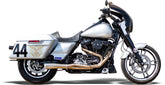 Bassani Xhaust Competition 2:1 Race System - 17+ Touring w/ mid controls Full Exhaust System Bassani Xhaust