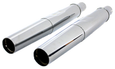 Replica Mufflers Tapered Chr Xlch65 70 Slip-On & Muffler V Twin Mfg Default Title
