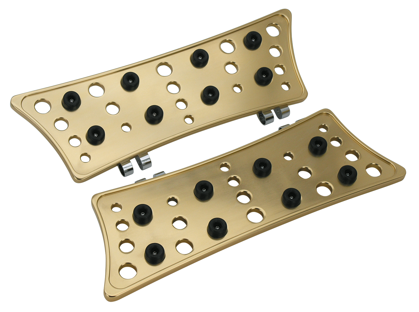 Gzp Chrome Billet Floorboard Kit Flh/T84 Floorboard Zodiac