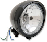 Drag Specialties Headlight 5.75 Blk Clr HEADLIGHT GROUP Drag Specialties