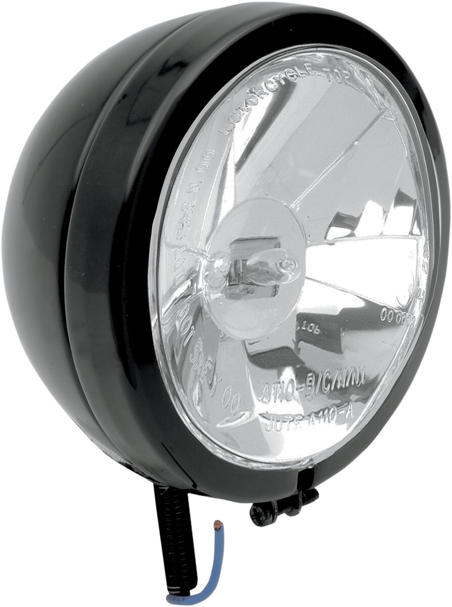 Drag Specialties Spotlight 4.5 Blk Clr HEADLIGHT GROUP Drag Specialties