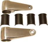 Emgo Bracket H/Lamp Polished HEADLIGHT GROUP Emgo