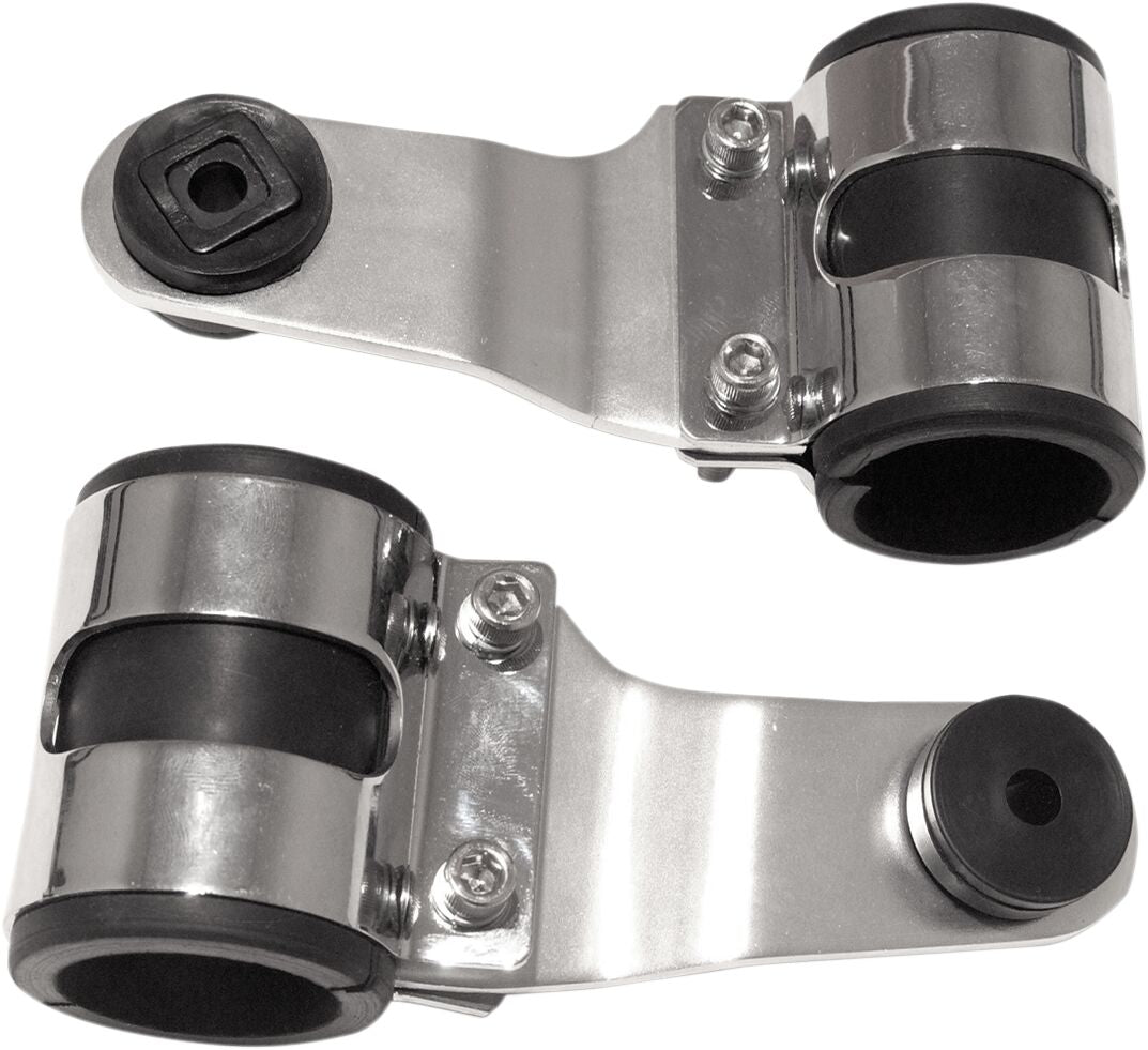 Emgo Bracket H/Lamp Chrome HEADLIGHT GROUP Emgo