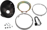 Emgo H/Lamp Z1 Style Shell Blk HEADLIGHT GROUP Emgo
