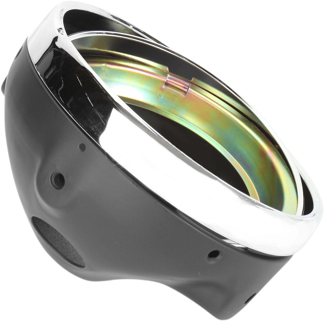Emgo H/Lamp Z1 Style Shell Blk HEADLIGHT GROUP Emgo