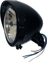 Drag Specialties Headlight 5.75 Blk Clr HEADLIGHT GROUP Drag Specialties