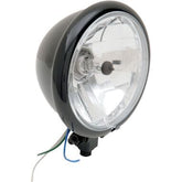 Drag Specialties Headlight 5.75 Sprgr Blk HEADLIGHT GROUP Drag Specialties