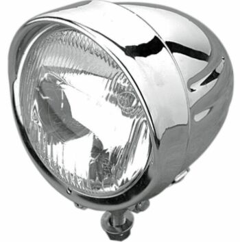 Drag Specialties 4 1/2 Spotlight W/Visor HEADLIGHT GROUP Drag Specialties