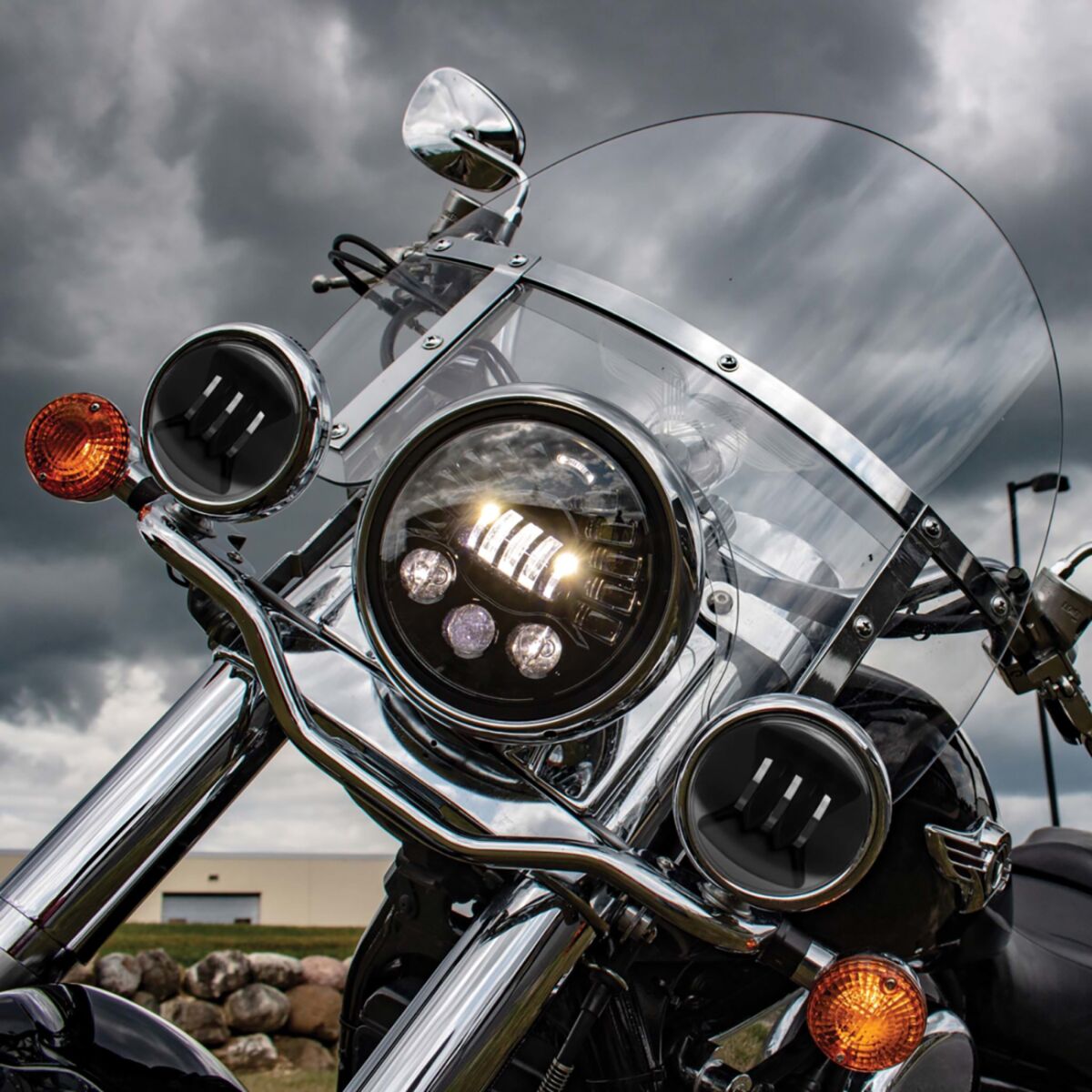 J.W. Speaker Light 6045 Fog Led4.5 Blk HEADLIGHT GROUP J.W. Speaker