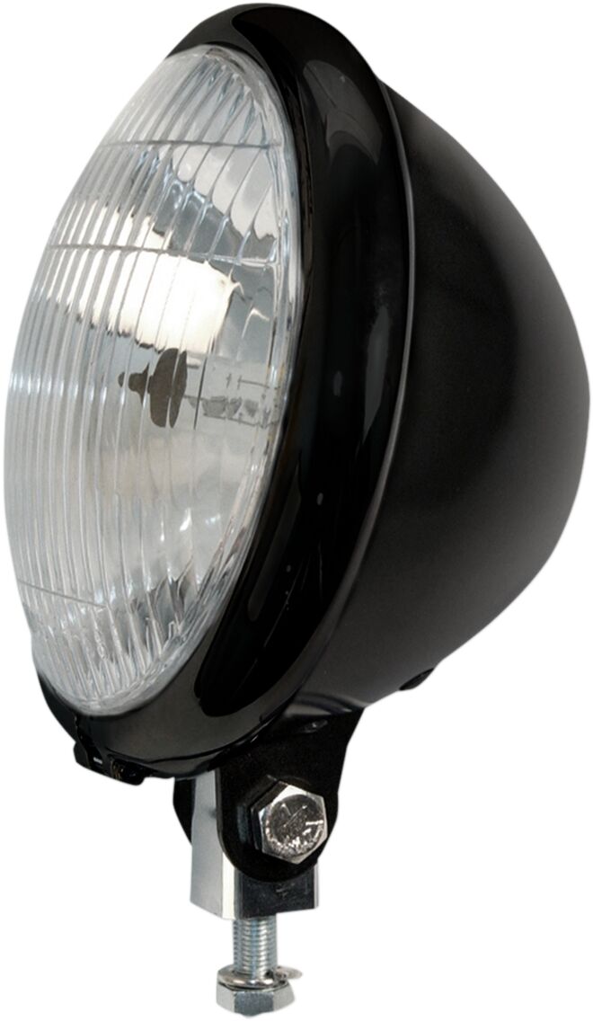 Emgo Headlight Shell 5 3/4 Blk HEADLIGHT GROUP Emgo