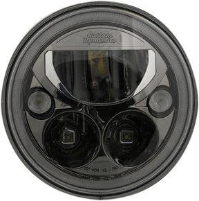 Custom Dynamics Headlight Trubeam 7 Blk HEADLIGHT GROUP Custom Dynamics